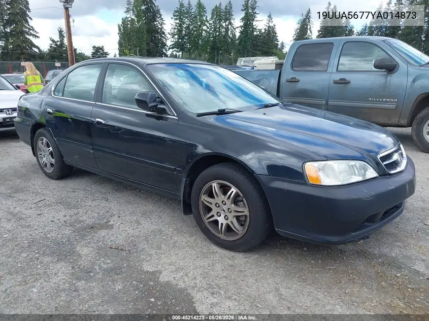 2000 Acura Tl 3.2 VIN: 19UUA5677YA014873 Lot: 45214223