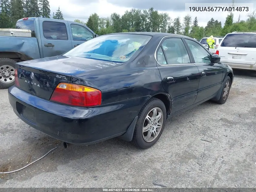 2000 Acura Tl 3.2 VIN: 19UUA5677YA014873 Lot: 45214223