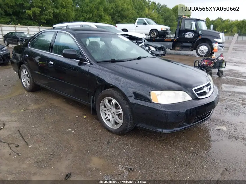2000 Acura Tl 3.2 VIN: 19UUA566XYA050662 Lot: 45530322