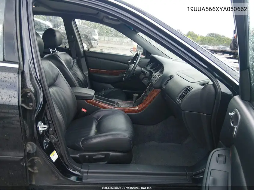 2000 Acura Tl 3.2 VIN: 19UUA566XYA050662 Lot: 45530322