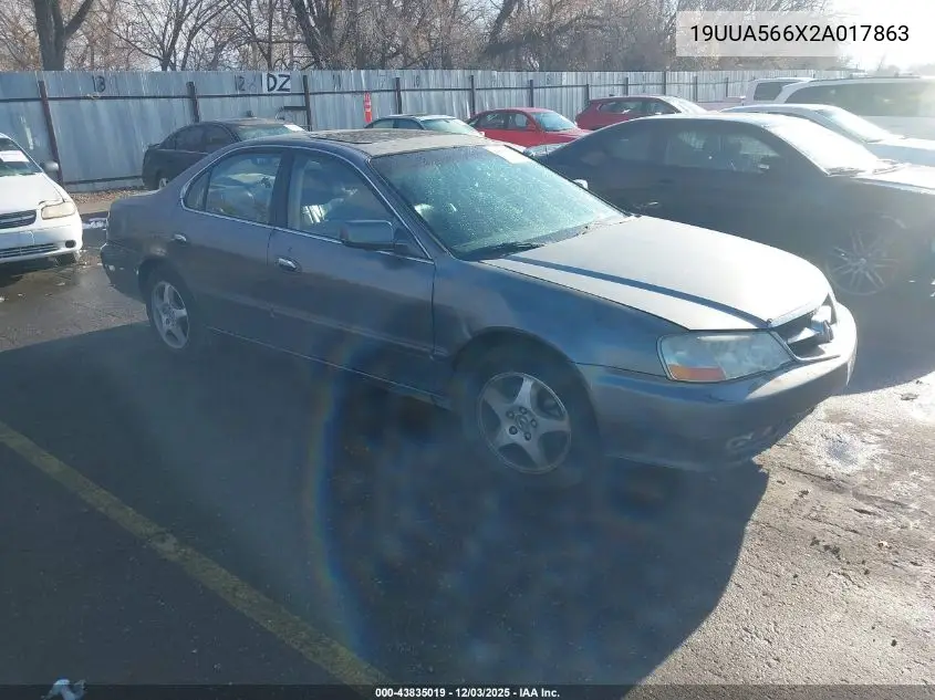 19UUA566X2A017863 2002 Acura Tl 3.2