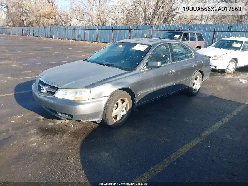 19UUA566X2A017863 2002 Acura Tl 3.2