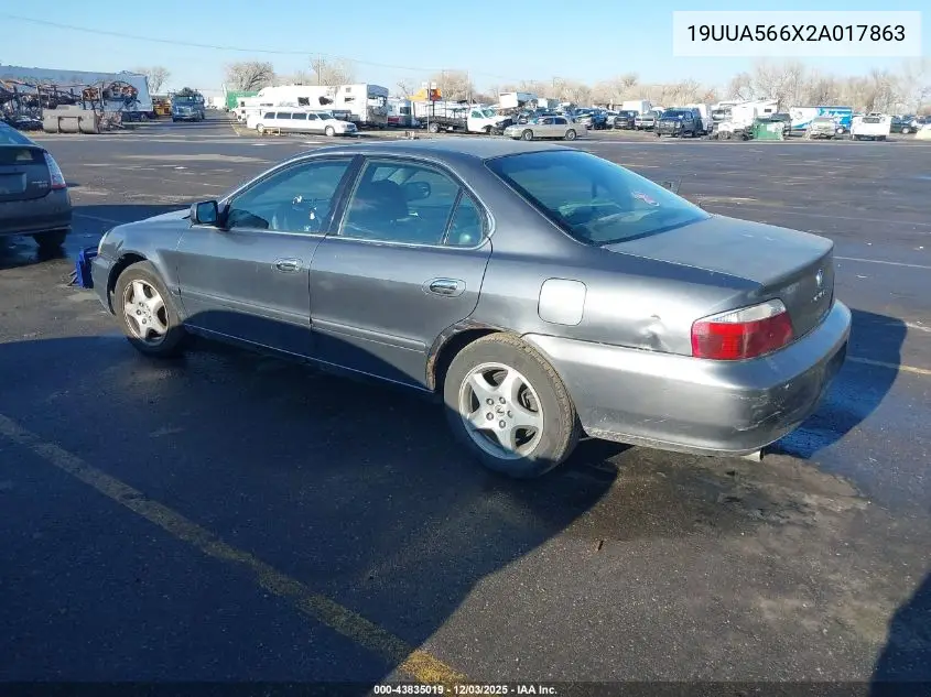 19UUA566X2A017863 2002 Acura Tl 3.2