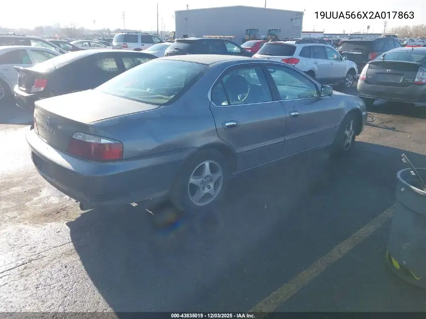 19UUA566X2A017863 2002 Acura Tl 3.2