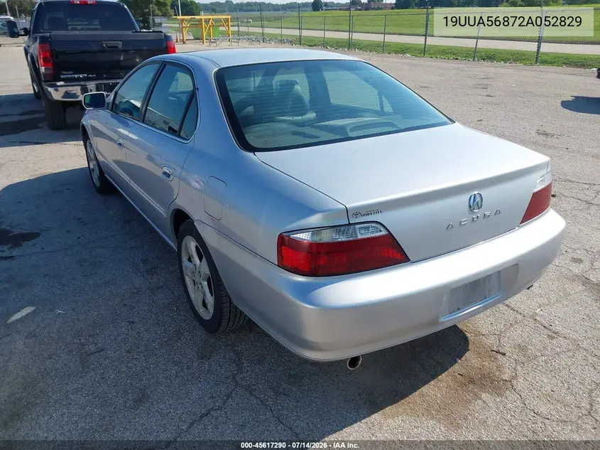 2002 Acura Tl 3.2 Type S VIN: 19UUA56872A052829 Lot: 45617290