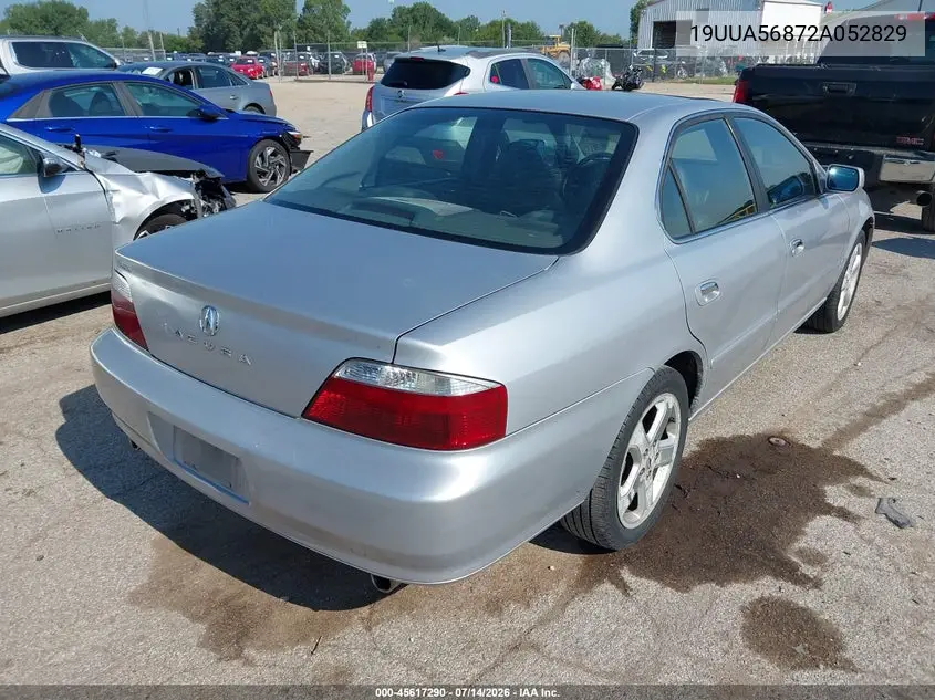 2002 Acura Tl 3.2 Type S VIN: 19UUA56872A052829 Lot: 45617290