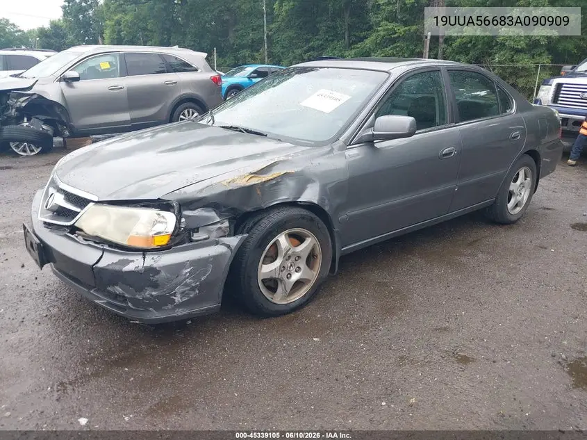 2003 Acura Tl 3.2 VIN: 19UUA56683A090909 Lot: 45339105