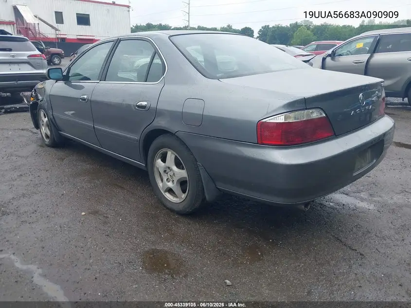2003 Acura Tl 3.2 VIN: 19UUA56683A090909 Lot: 45339105