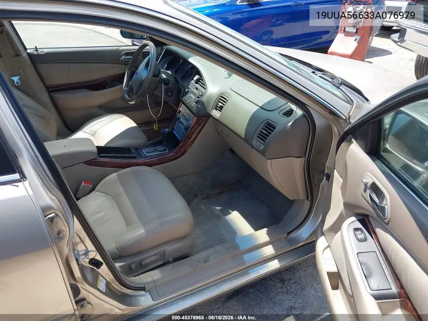 2003 Acura Tl 3.2 VIN: 19UUA56633A076979 Lot: 45376968