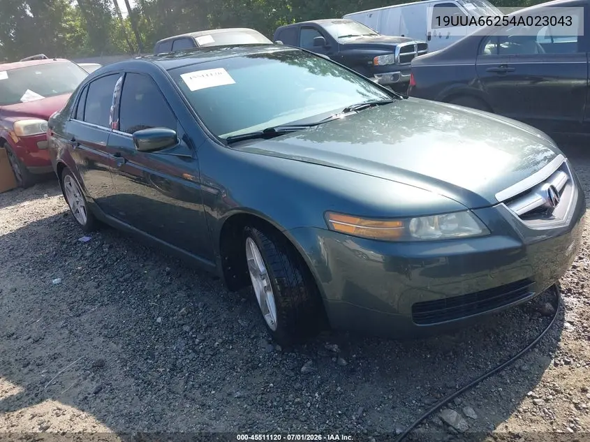 2004 Acura Tl VIN: 19UUA66254A023043 Lot: 45511120