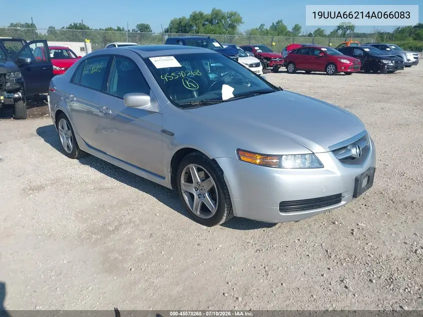2004 Acura Tl VIN: 19UUA66214A066083 Lot: 45570268