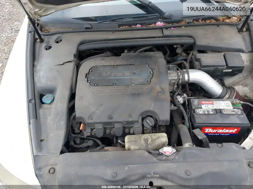 2004 Acura Tl VIN: 19UUA66244A060620 Lot: 45598158