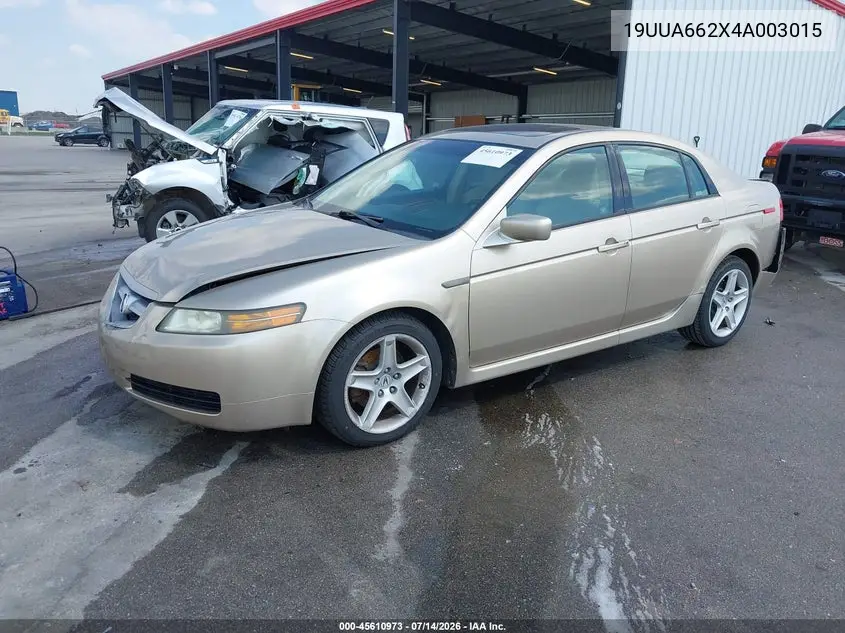 2004 Acura Tl VIN: 19UUA662X4A003015 Lot: 45610973