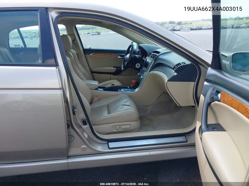 2004 Acura Tl VIN: 19UUA662X4A003015 Lot: 45610973