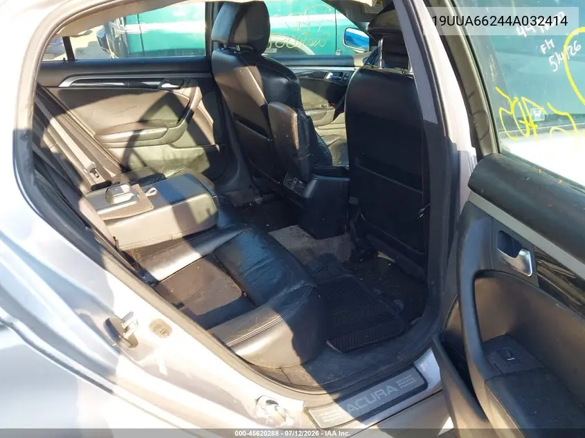 2004 Acura Tl VIN: 19UUA66244A032414 Lot: 45620288