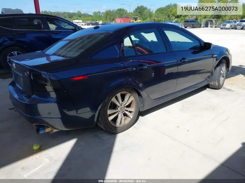 19UUA66275A000073 2005 Acura Tl