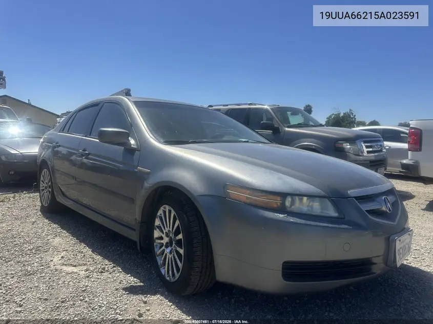 2005 Acura Tl VIN: 19UUA66215A023591 Lot: 45607481