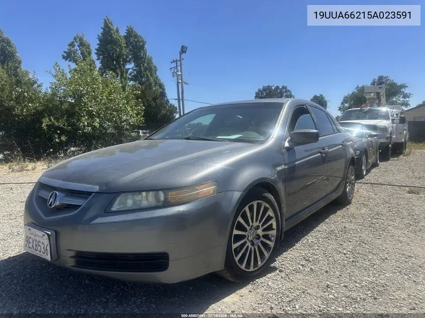2005 Acura Tl VIN: 19UUA66215A023591 Lot: 45607481