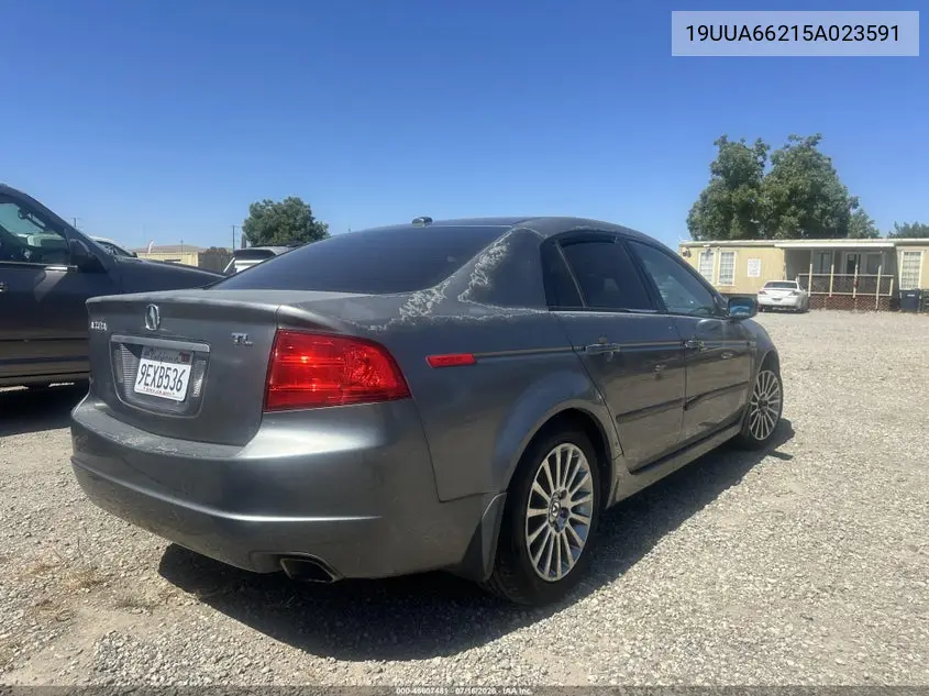 2005 Acura Tl VIN: 19UUA66215A023591 Lot: 45607481