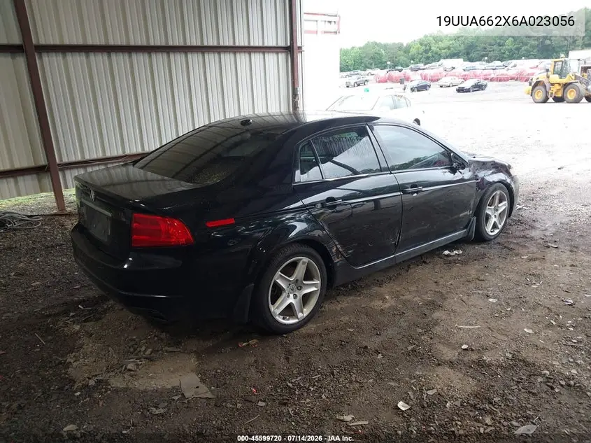 2006 Acura Tl VIN: 19UUA662X6A023056 Lot: 45599720