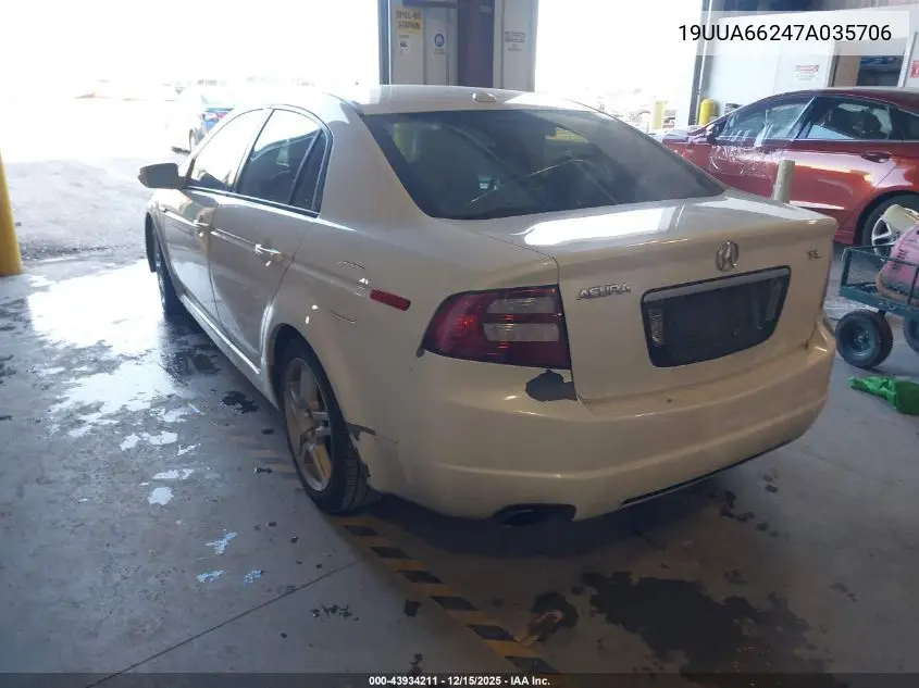 19UUA66247A035706 2007 Acura Tl 3.2