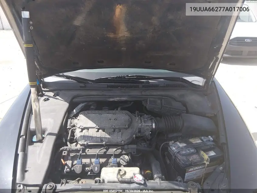 2007 Acura Tl 3.2 VIN: 19UUA66277A017006 Lot: 45452194