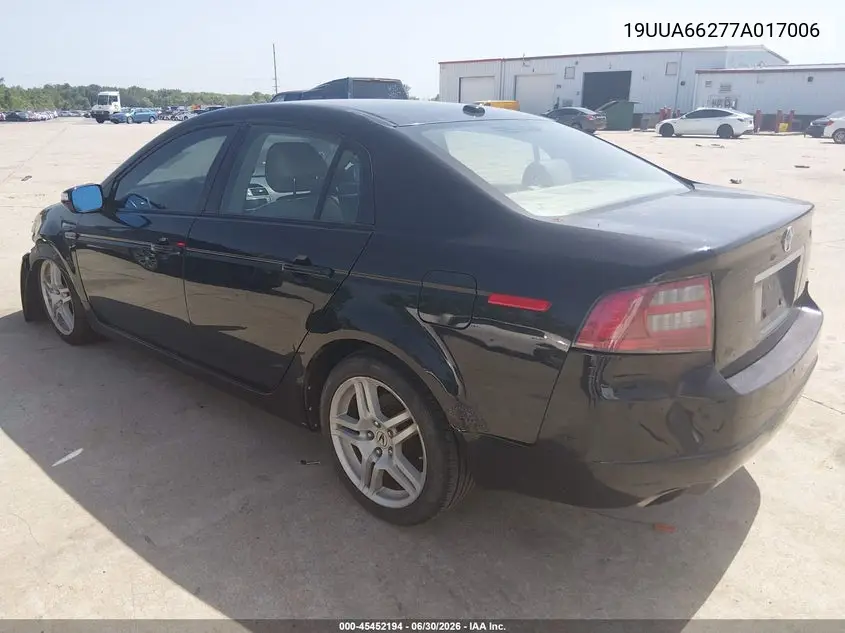 2007 Acura Tl 3.2 VIN: 19UUA66277A017006 Lot: 45452194
