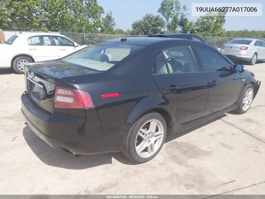 2007 Acura Tl 3.2 VIN: 19UUA66277A017006 Lot: 45452194