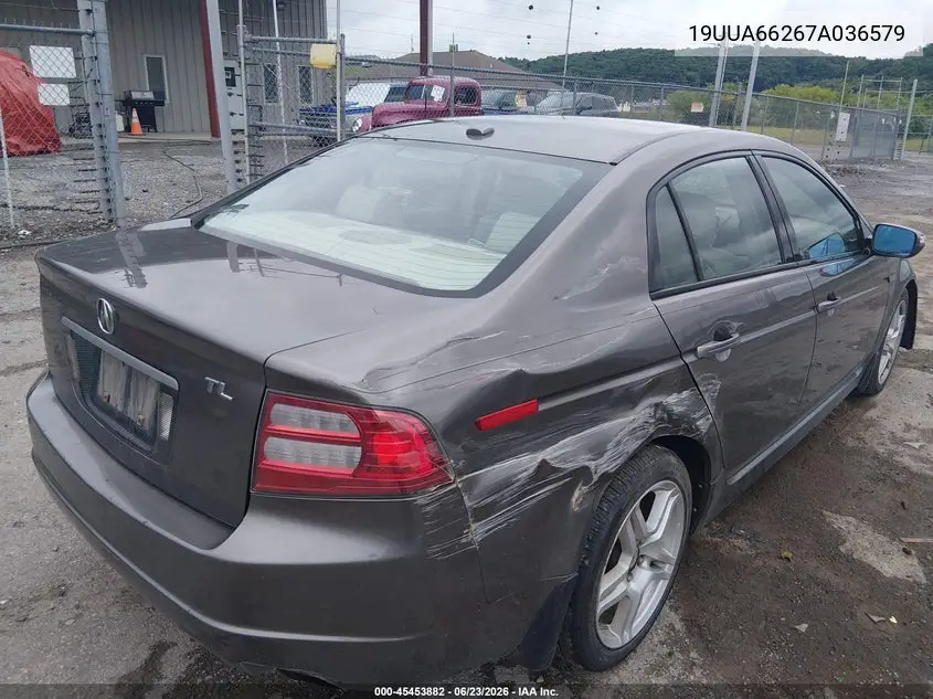 2007 Acura Tl 3.2 VIN: 19UUA66267A036579 Lot: 45453882