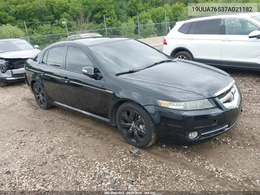 2007 Acura Tl Type S VIN: 19UUA76537A021182 Lot: 45461952