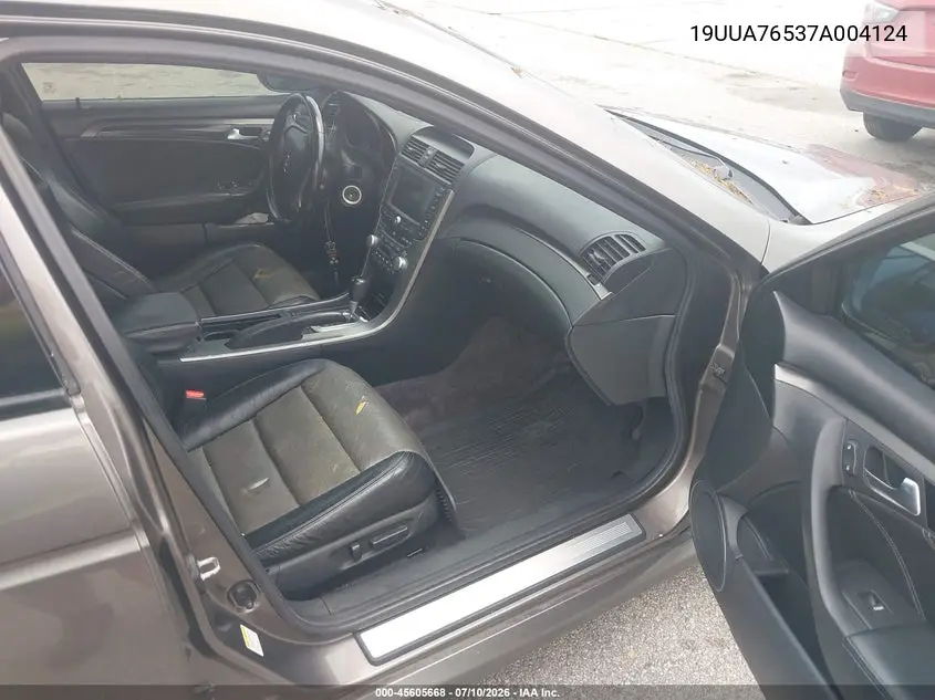 2007 Acura Tl Type S VIN: 19UUA76537A004124 Lot: 45605668