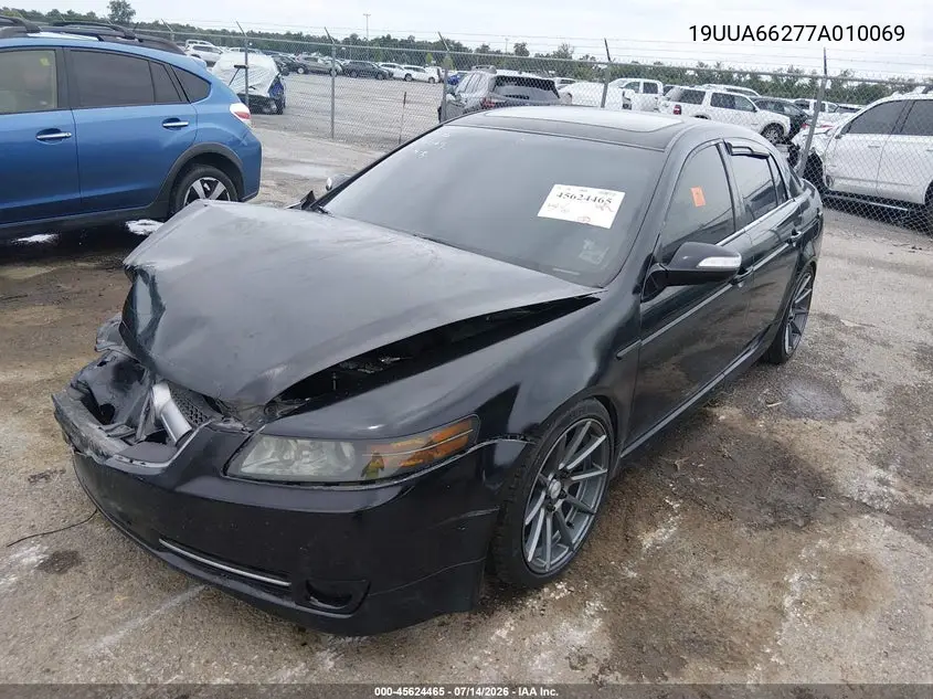 2007 Acura Tl 3.2 VIN: 19UUA66277A010069 Lot: 45624465