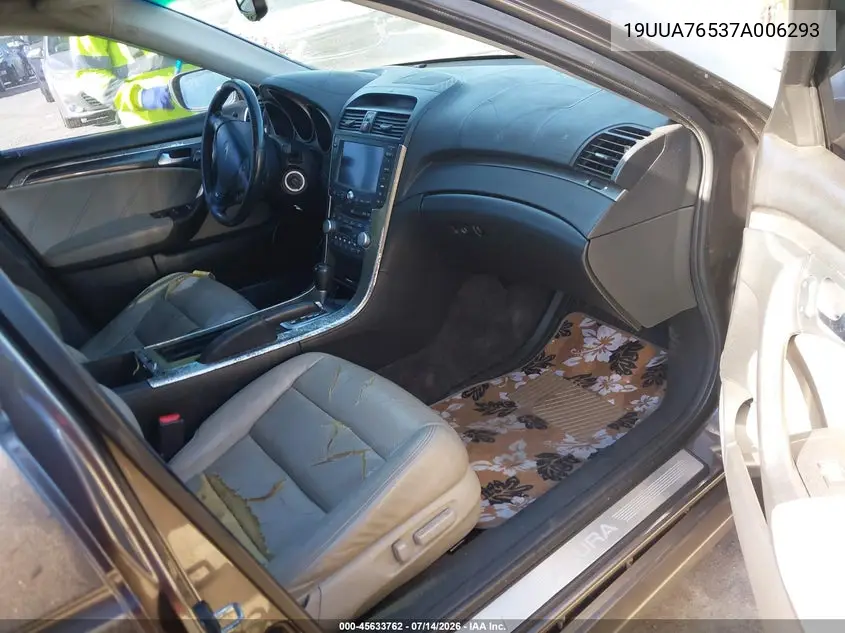 2007 Acura Tl Type S VIN: 19UUA76537A006293 Lot: 45633762