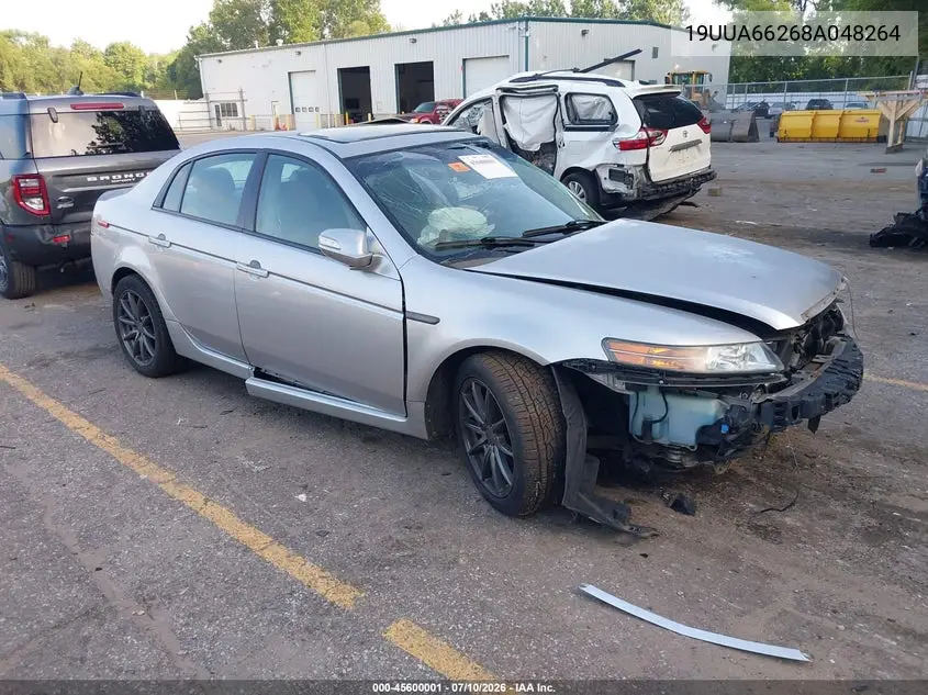 2008 Acura Tl 3.2 VIN: 19UUA66268A048264 Lot: 45600001