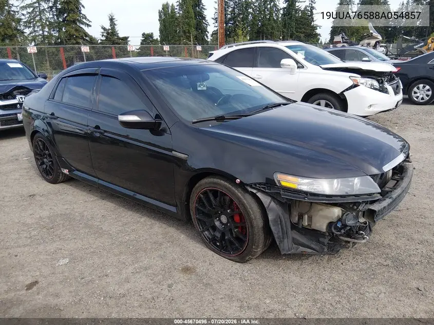 2008 Acura Tl Type S VIN: 19UUA76588A054857 Lot: 45670496