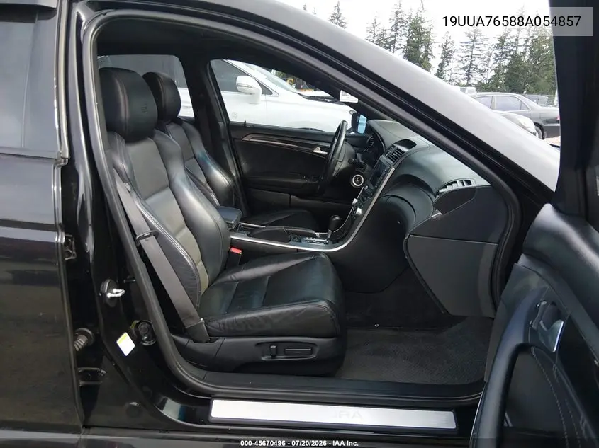 2008 Acura Tl Type S VIN: 19UUA76588A054857 Lot: 45670496