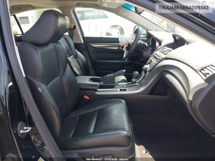 2009 Acura Tl 3.5 VIN: 19UUA86569A009343 Lot: 45544321