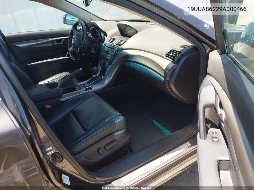 2009 Acura Tl 3.5 VIN: 19UUA86229A000466 Lot: 45550335