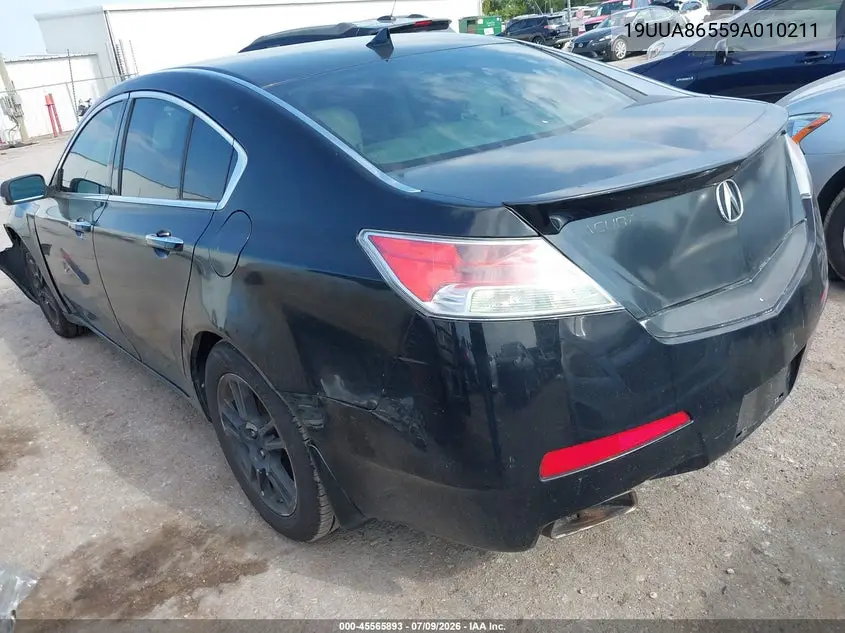 2009 Acura Tl 3.5 VIN: 19UUA86559A010211 Lot: 45565893