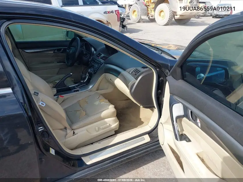 2009 Acura Tl 3.5 VIN: 19UUA86559A010211 Lot: 45565893