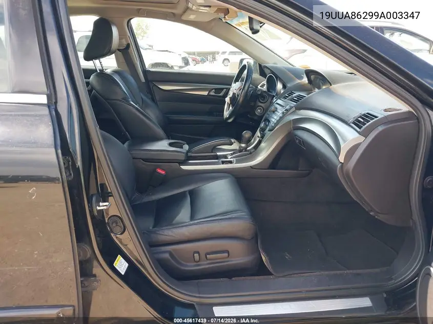 2009 Acura Tl 3.5 VIN: 19UUA86299A003347 Lot: 45617439