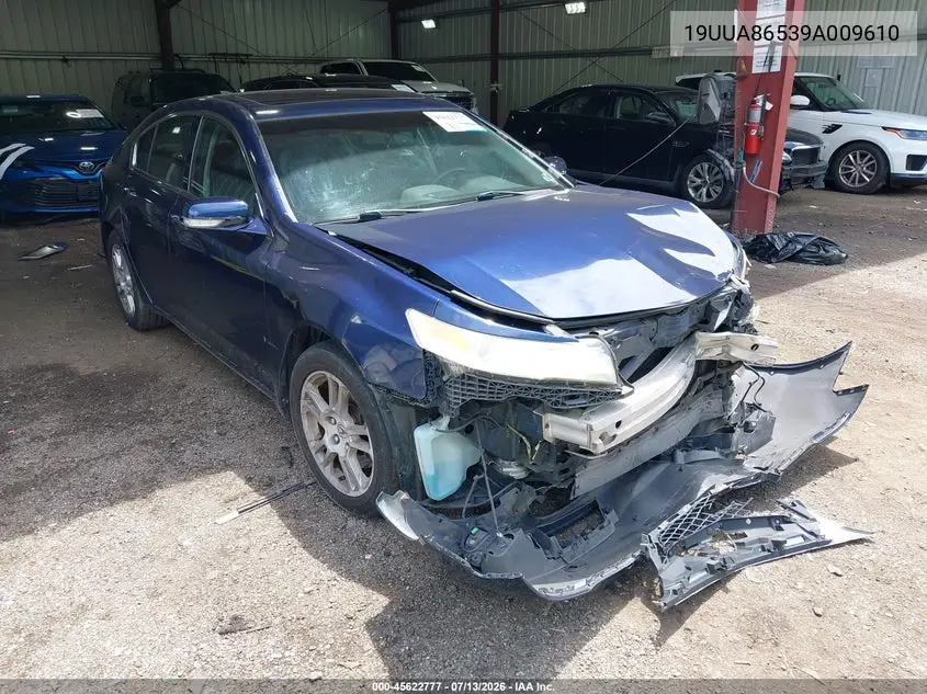 2009 Acura Tl 3.5 VIN: 19UUA86539A009610 Lot: 45622777