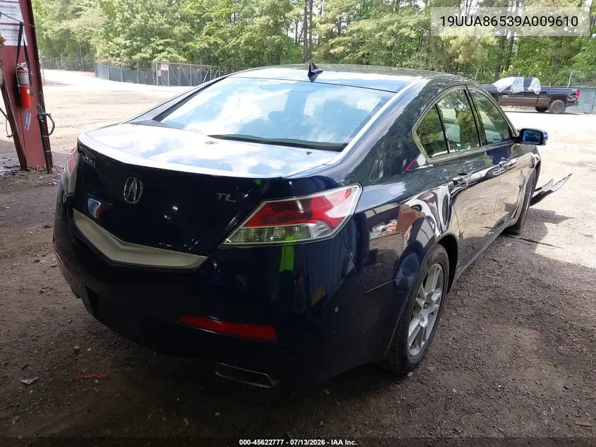 2009 Acura Tl 3.5 VIN: 19UUA86539A009610 Lot: 45622777