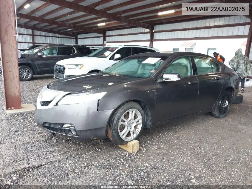 19UUA8F22AA002075 2010 Acura Tl 3.5