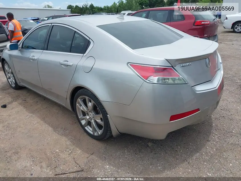 2010 Acura Tl 3.7 VIN: 19UUA9F59AA005569 Lot: 45462337
