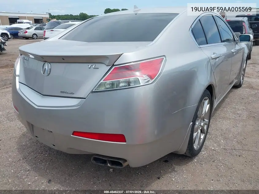 2010 Acura Tl 3.7 VIN: 19UUA9F59AA005569 Lot: 45462337