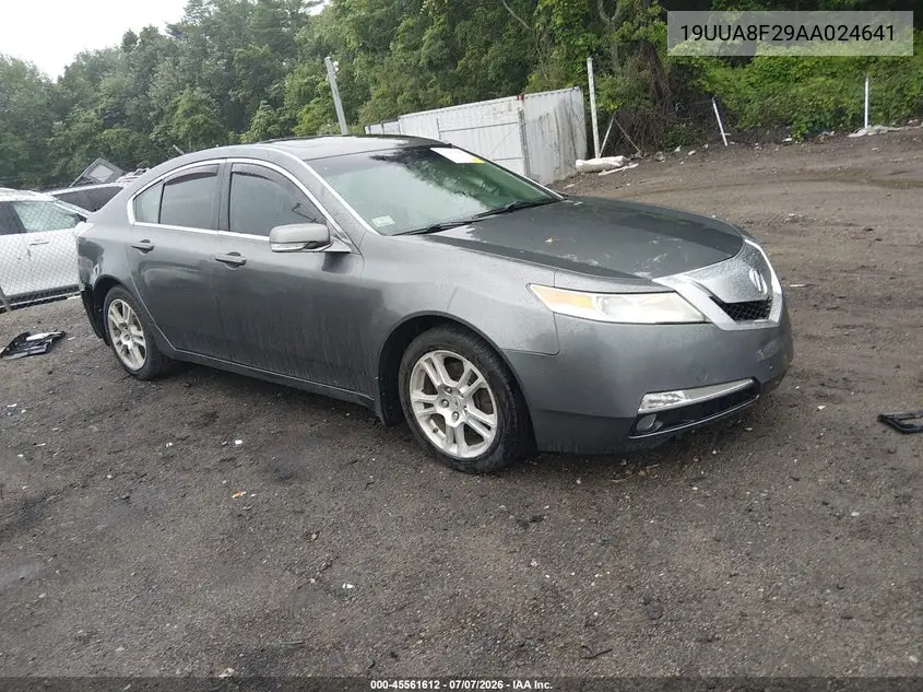 2010 Acura Tl 3.5 VIN: 19UUA8F29AA024641 Lot: 45561612