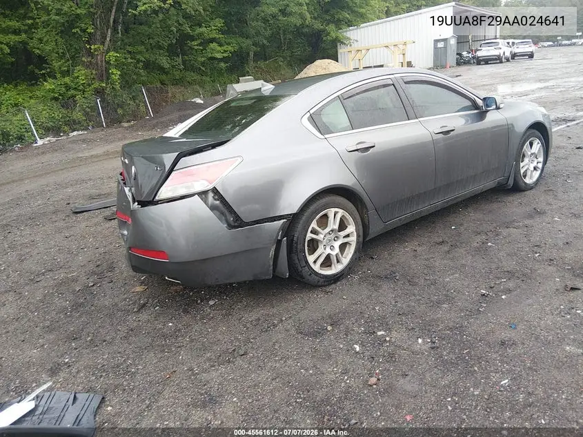 2010 Acura Tl 3.5 VIN: 19UUA8F29AA024641 Lot: 45561612