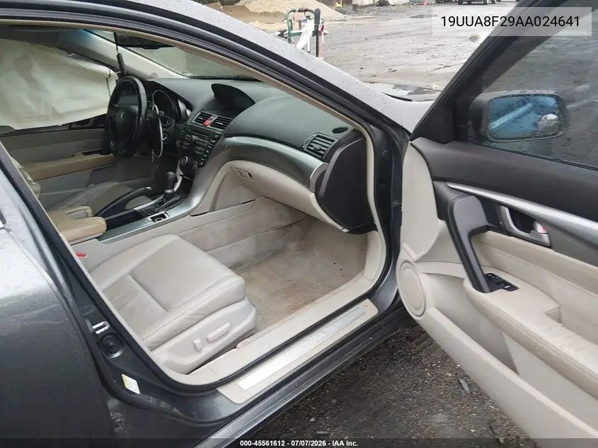 2010 Acura Tl 3.5 VIN: 19UUA8F29AA024641 Lot: 45561612