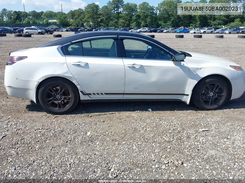 2011 Acura Tl 3.5 VIN: 19UUA8F50BA002023 Lot: 45514803